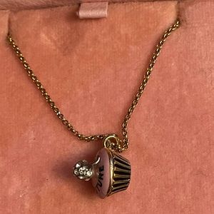 Juicy Couture Cupcake Birthday Necklace
